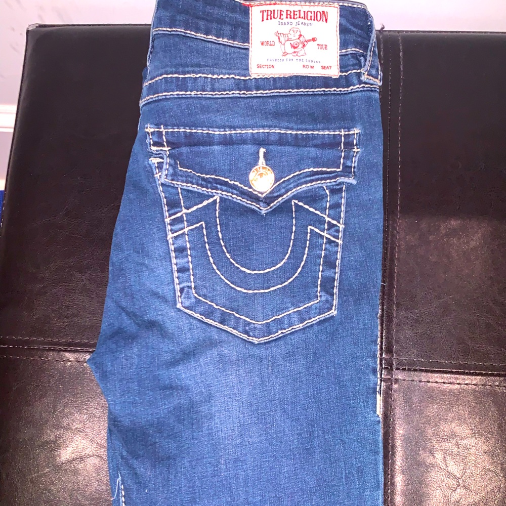 ๐TRUE RELIGION๐NWT! HALLE HIGH RISE SUPER SKINNY. - Picture 3 of 10